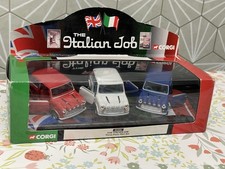 Corgi The Italian Job Three Piece Mini Set with Driver Figure and Gold Bars