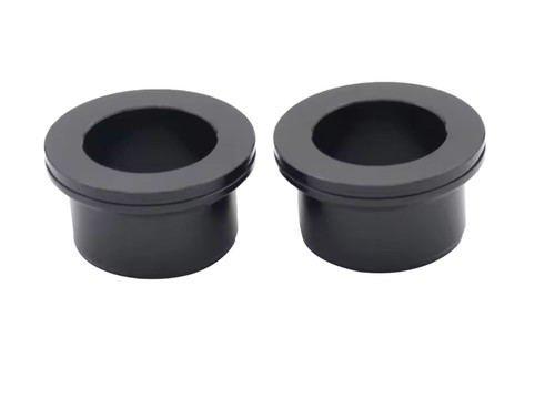 Rear wheel hub spacers black - rear,