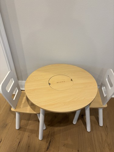 Kidkraft round table - table, chair