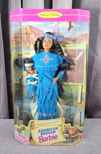 1995 american indian barbie - indian,