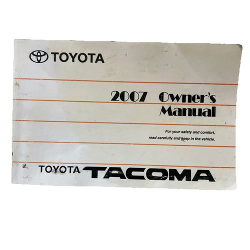 2007 oem toyota tacoma - oem,