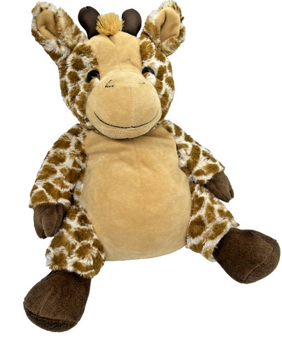 Cuddly microwavable giraffe - cuddly,
