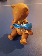 Kay Bojesen Denmark Vintage MCM Oak Maple Jointed Wooden Bear Figurine signed ?