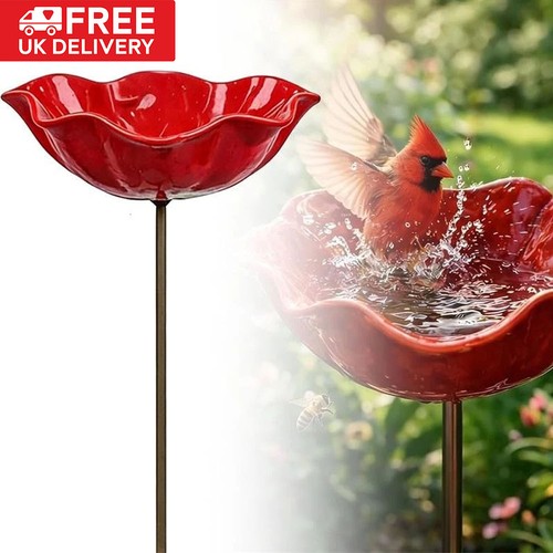 Outdoor metal red - metal, flower