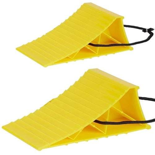 Heavy duty wheel chocks with - heavy,
