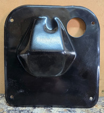 Classic Mini bulkhead blanking plate - Refurbished - With round wiring loom hole
