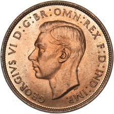 1937 Penny - George VI British