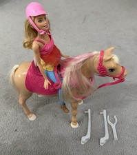 Horse Riding Barbie Doll & Her