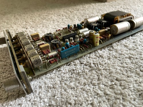 Studer a80 reproduction card - studer,