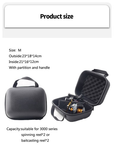 Fishing reel case for spinning - fishing,