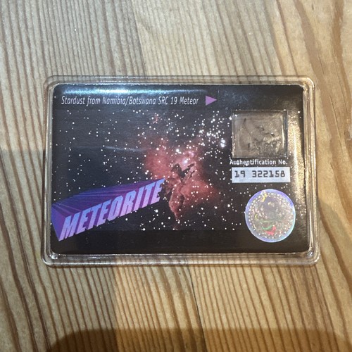Real meteorite stardust from