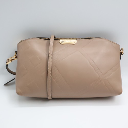 Burberry nude leather - burberry, embossed