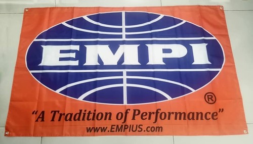 Empi banner garage workshop - empi, vw