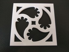 Acrylic drink coaster, square, round & fancy designs.