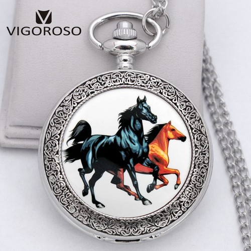 Classic quartz pocket watch - quartz,