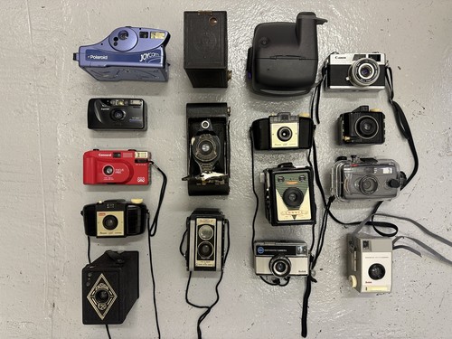 Big camera joblot mixed film - camera, (mixed