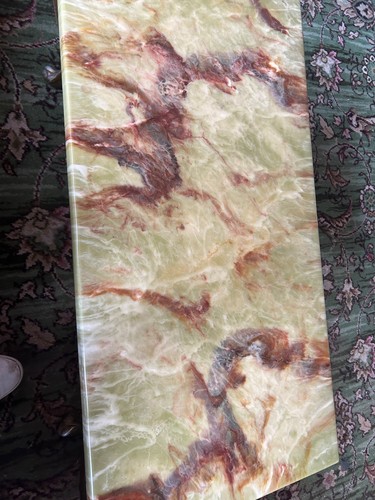 Vintage onyx coffee table with - vintage,