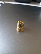 Brass Thimble with Flowers In Great Condition See Photos