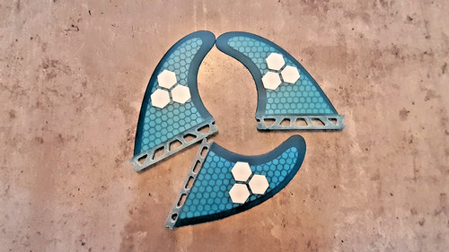 Surfboard fins thruster set - thruster,