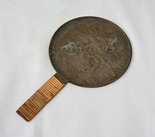 Antique Japanese Bronze Kagami