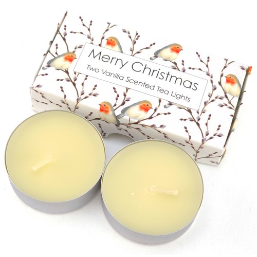 Vanilla tealight candles - vanilla,