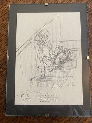 Winnie the pooh first - winnie, sketch