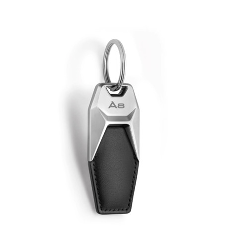Audi keyring leather - a8,