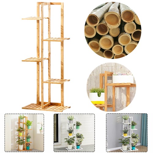 Wooden tall plant - plant, stand