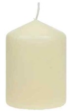 Pillar Candles Ivory Unscented