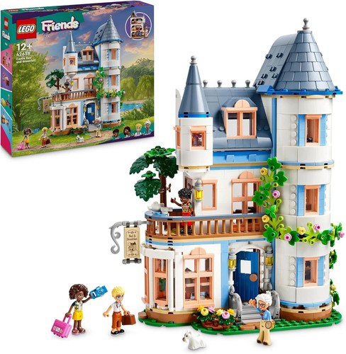 Lego friends castle bed - castle, and