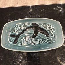 Poole Pottery Dolphin Dish excellent condition 
