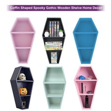 Gothic Coffin Shelf Wall