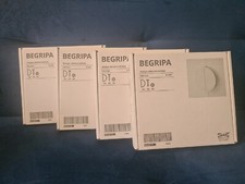 4X IKEA BEGRIPA HANDLES WHITE