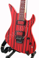 Miniature Guitar Synyster Gates AVENGED SEVENFOLD Red & Strap