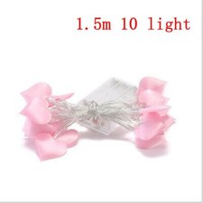 String Lights Heart Shaped LED Fairy Lights Home Girls Bedroom Romantic Gift LED