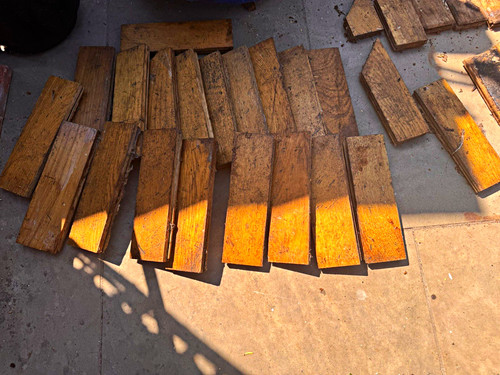 Oak blocks approximately - blocks,