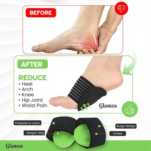 Foot arch support - foot,