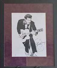 Chuck Berry HOF Signed Framed 11x14 Photo Rock N Roll JSA COA AH83242