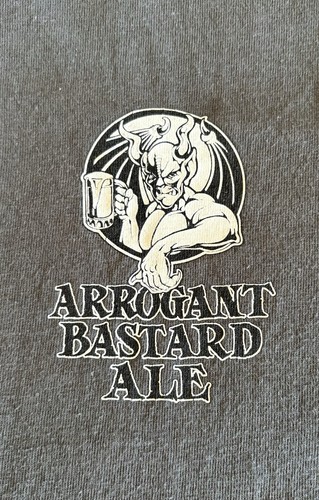Arrogant bastard ale shirt m - arrogant,