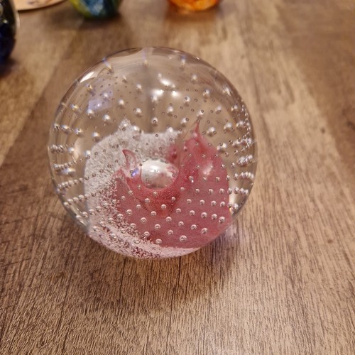 Caithness paperweight pink - caithness,