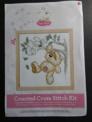 Fizzy moon counted cross - moon,