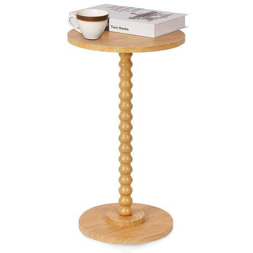 Rustic brown round - rustic, table