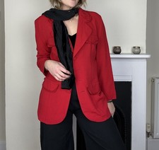 Vintage 80s Size S 6-10 Red
