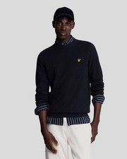 Lyle & Scott Grid Knit Mens