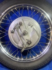 Triumph Bsa 8 Inch Tls Front Wheel Hub Brake Plate 1968 #c6 