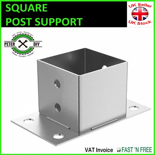 Post support holder galvanised - post,