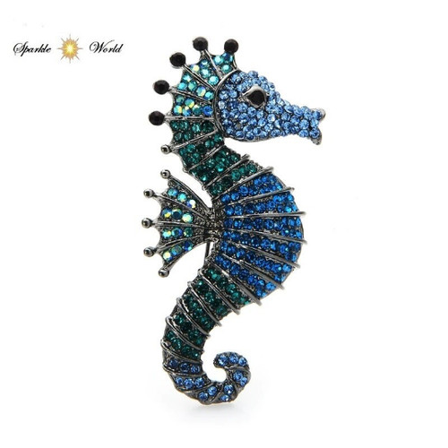 Sparkling rhinestone blue - rhinestone,