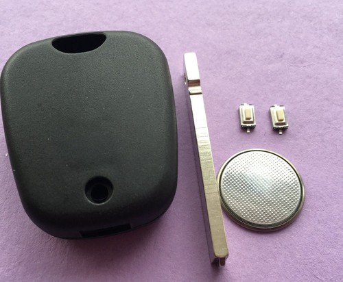 Citroen button key - key, case