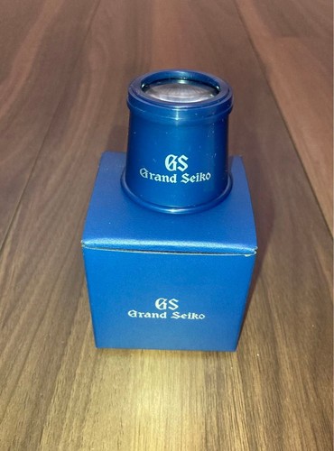 Grand seiko scratch - loupe, blue
