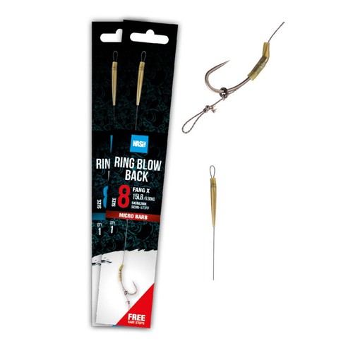 Nash tube blow back rig - blow, barbed